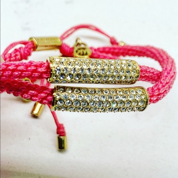 ONE LEFT: Michael Kors Crystal Macrame Friendship Bracelet - Picture 10 of 10